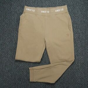 UNDFTD Pants Mens Medium Brown Jogger‎ Tapered French Terry Undefeated